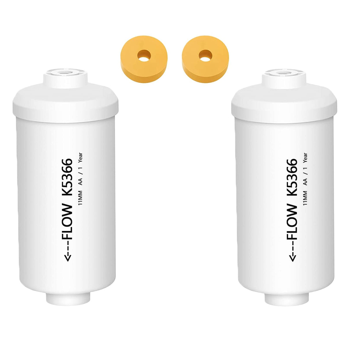 NSF/ANSI 42 Certified Black Purification Elements, for BB9-2® Water Filters Replacement, Pack of 2