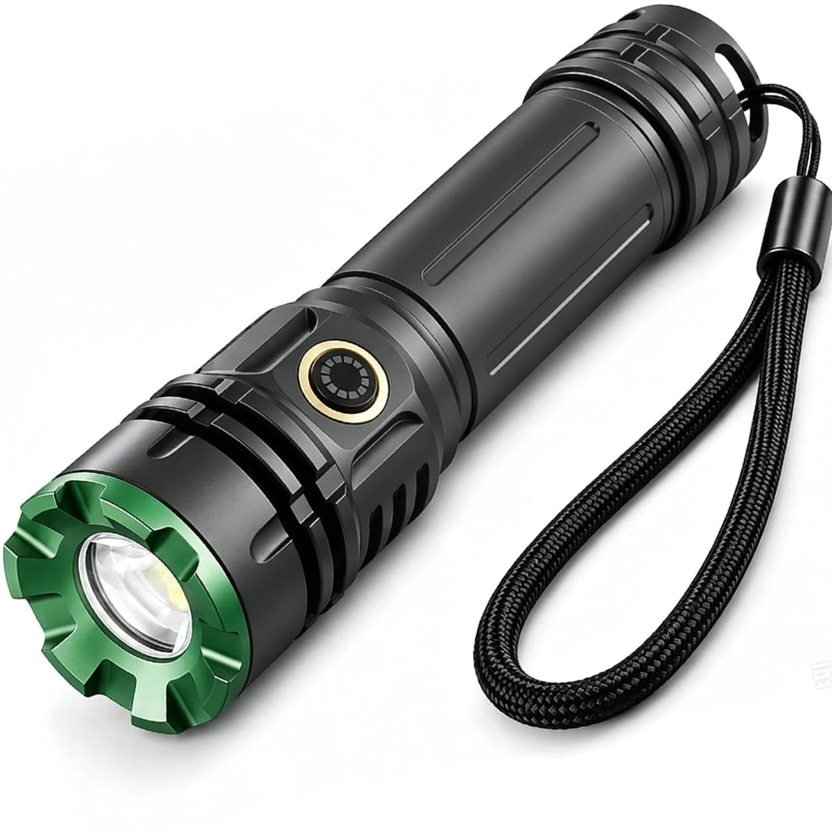 Queena 2 Pack LED Rechargeable Flashlight