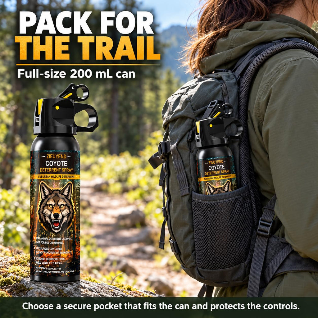 Pepper Spray for Camping & Hiking Protection – Maximum Strength Self Defense