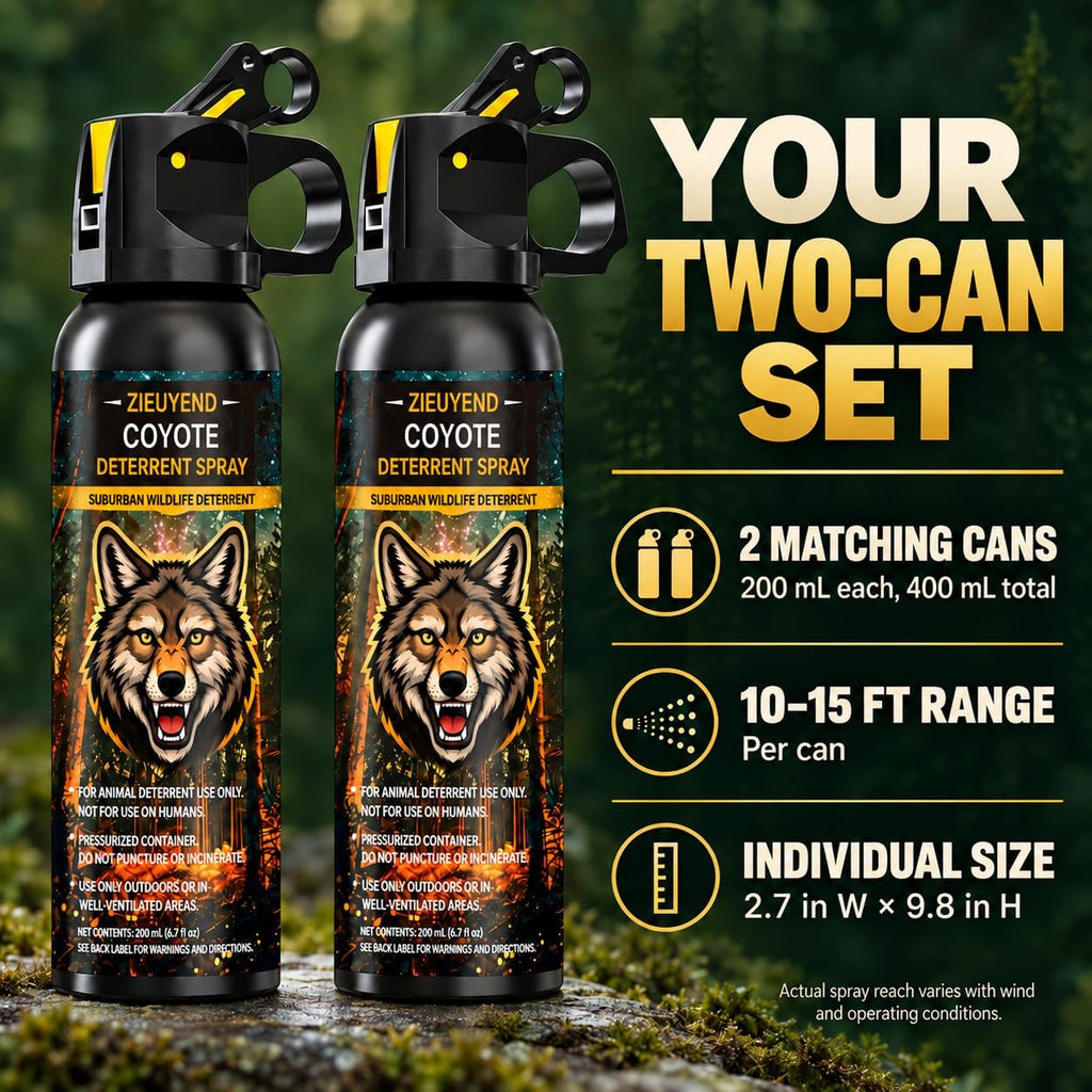 Pepper Spray for Camping & Hiking Protection – Maximum Strength Self Defense