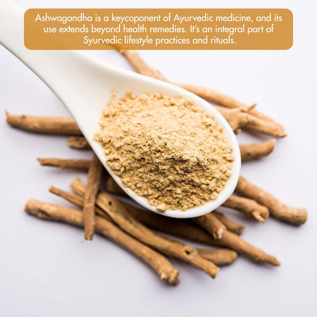 Cure wid Pure Organic Ashwagandha Root 4oz Cut & Sifted Ashwagandha Tea