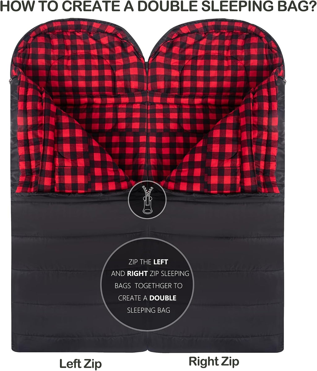 HiZYNICE Sleeping Bags for Adults XXL