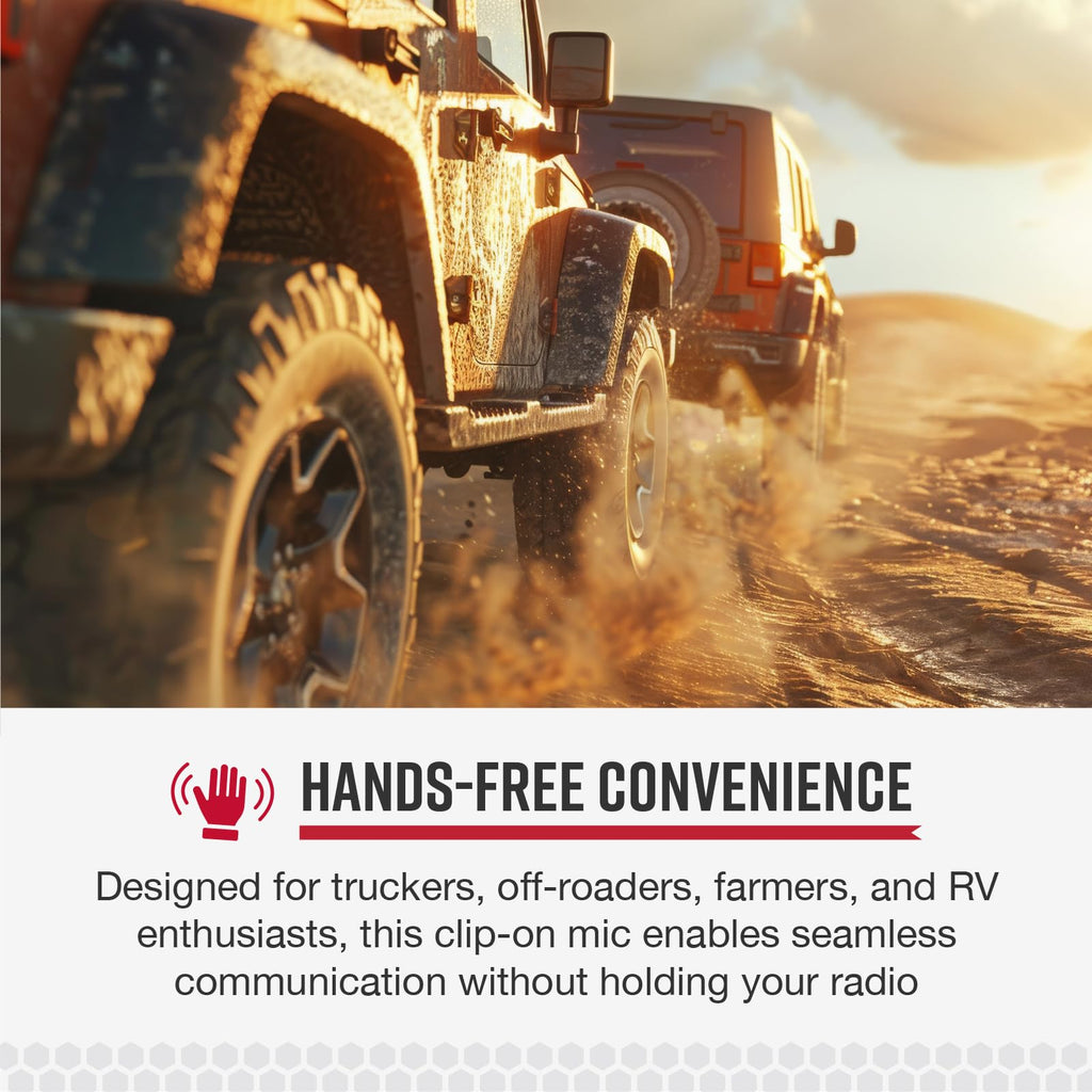 Cobra HH50WXST Handheld CB Radio - Emergency Radio with Access to Full 40 Channels and NOAA Alerts, Earphone Jack, 4 Watt Power Output