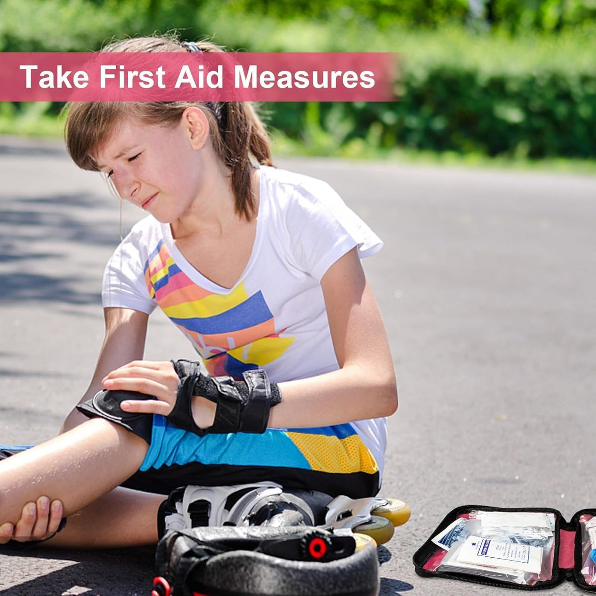 First Aid Kit - 300 Pieces - Car, Home, Camping Essentials