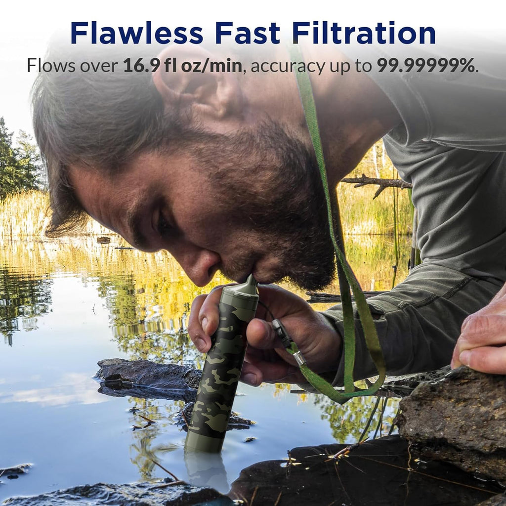Membrane Solutions Personal Water Filter Straw S1
