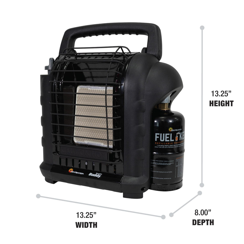 Mr. Heater 9,000 BTU Portable Buddy Radiant Propane Heater