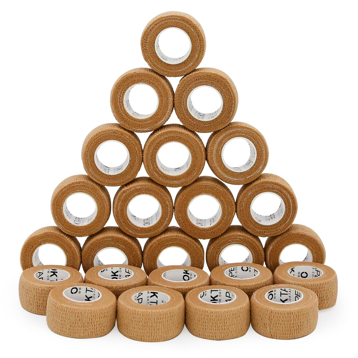 OK TAPE Self Adherent Cohesive Bandages Wrap 12Packs 2" x 5 Yards