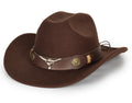 Women's Western Rhinestone Cowboy Hat - Bling Diamond Band Rodeo Fedora