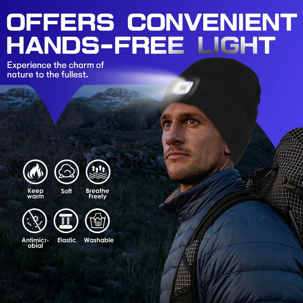 Keains Unisex Beanie with Light