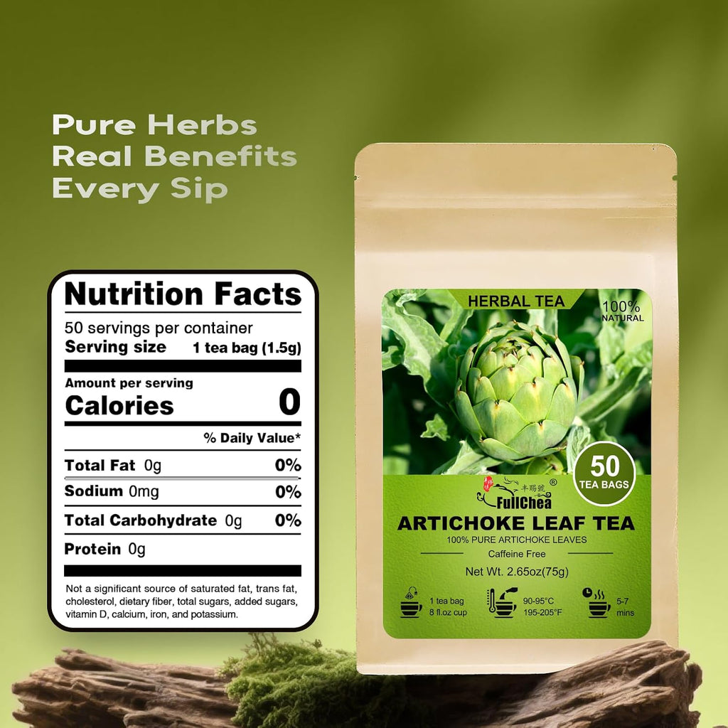 FullChea - Burdock Root Tea Bags, 40 Count, Premium Burdock Root