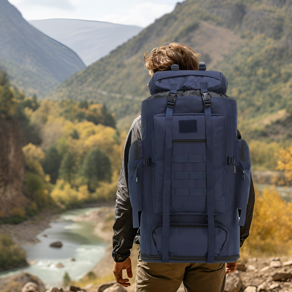 Hiking Backpack 70L/100L Camping Backpack Military Rucksack