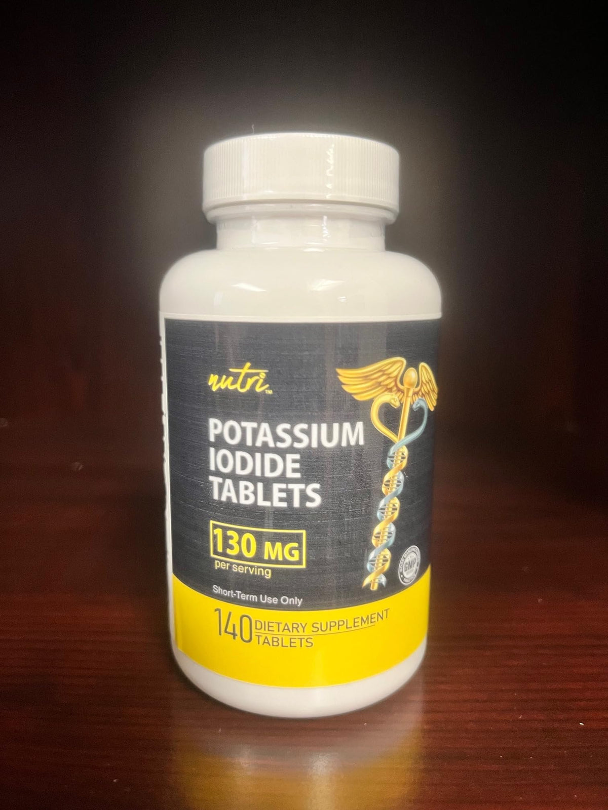 Nutri Potassium Iodide Tablets, 130mg - 120 Tablets (2 Pack)