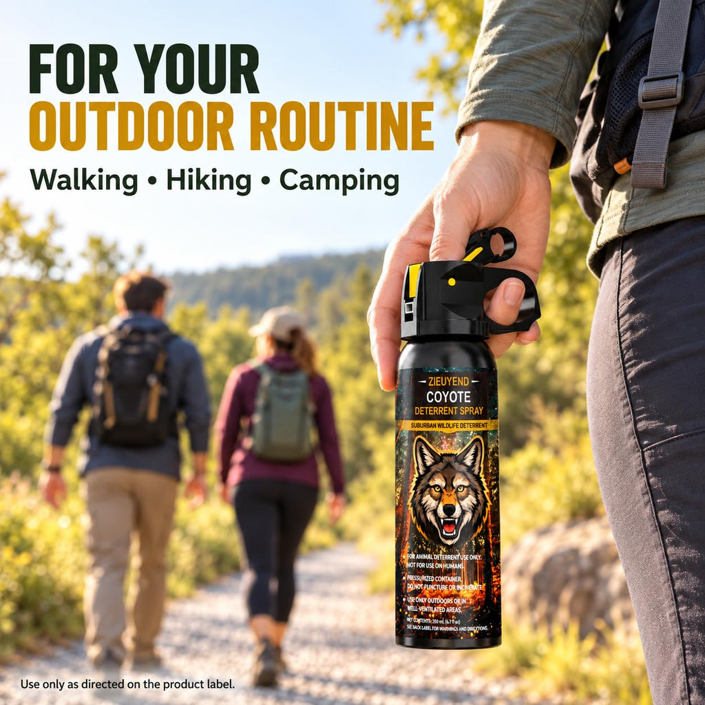 Pepper Spray for Camping & Hiking Protection – Maximum Strength Self Defense