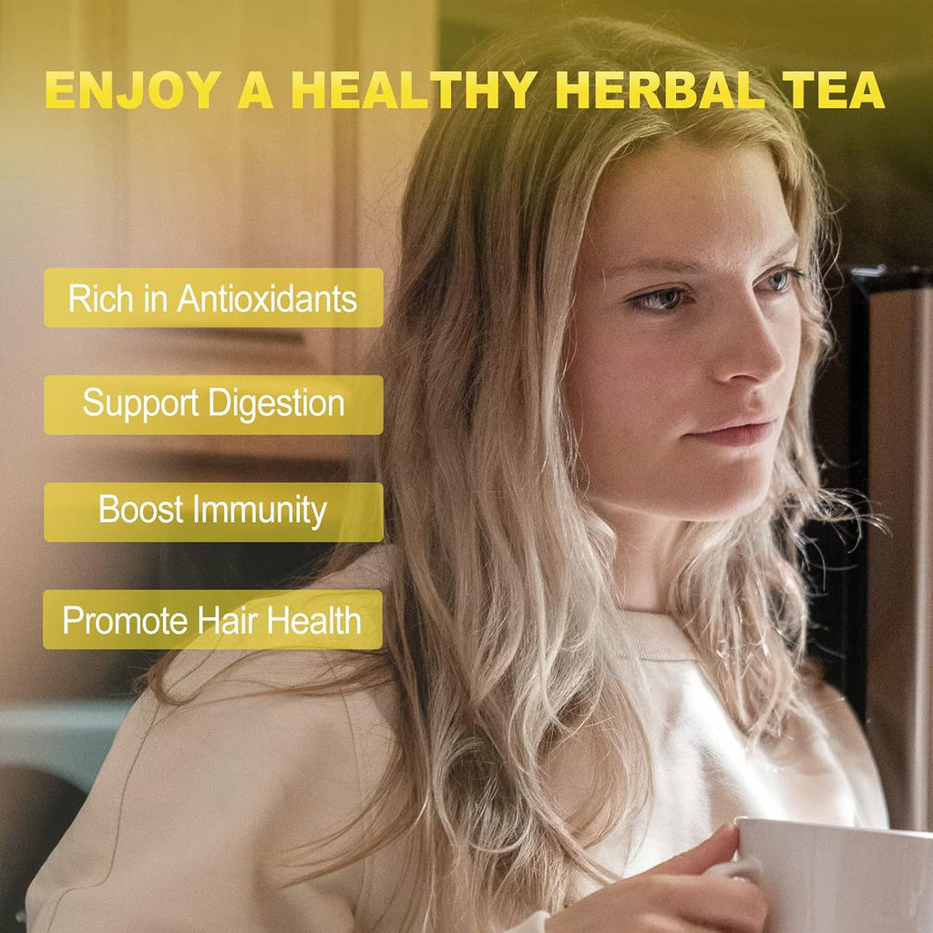 FullChea - Burdock Root Tea Bags, 40 Count, Premium Burdock Root