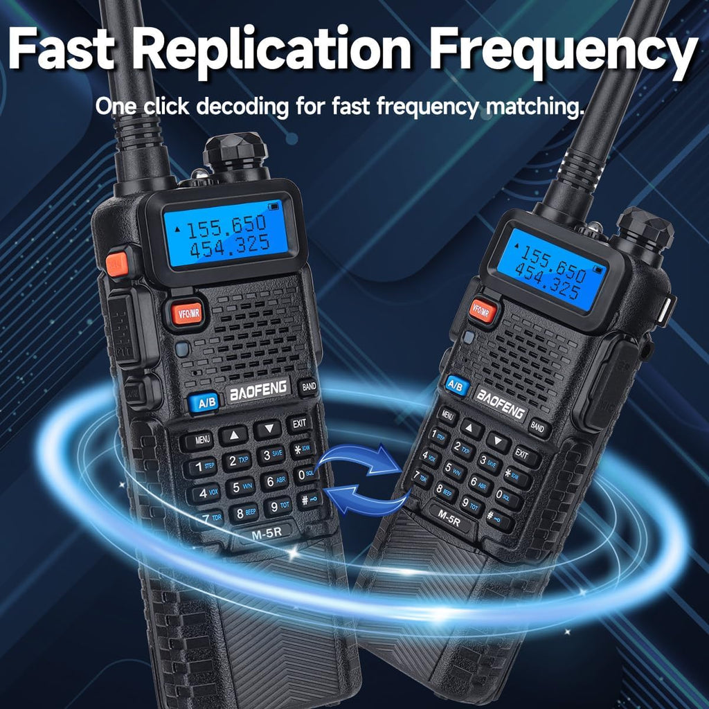Baofeng UV-5R Ham Radio Handheld UV5R Long Range Walkie Talkies
