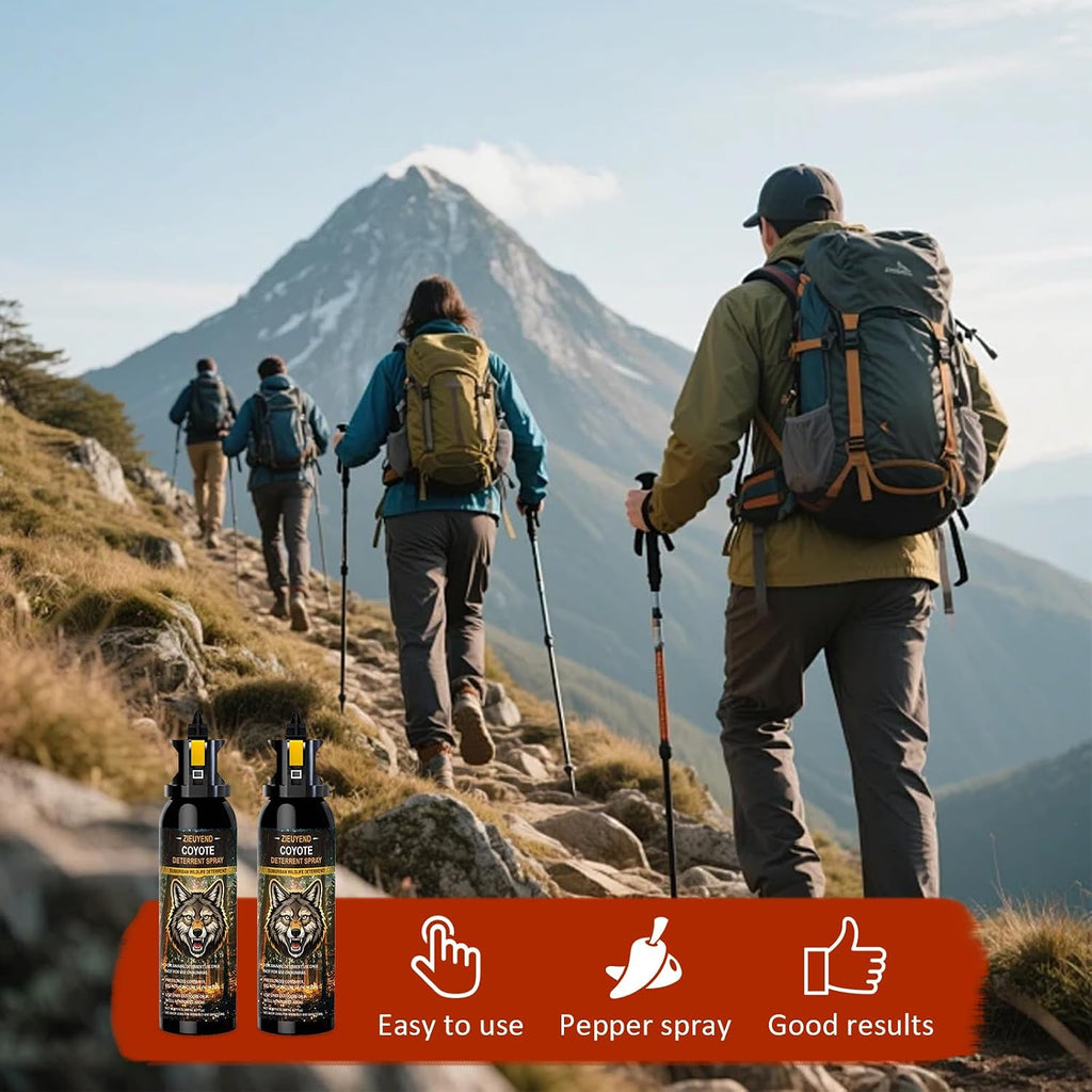 Pepper Spray for Camping & Hiking Protection – Maximum Strength Self Defense