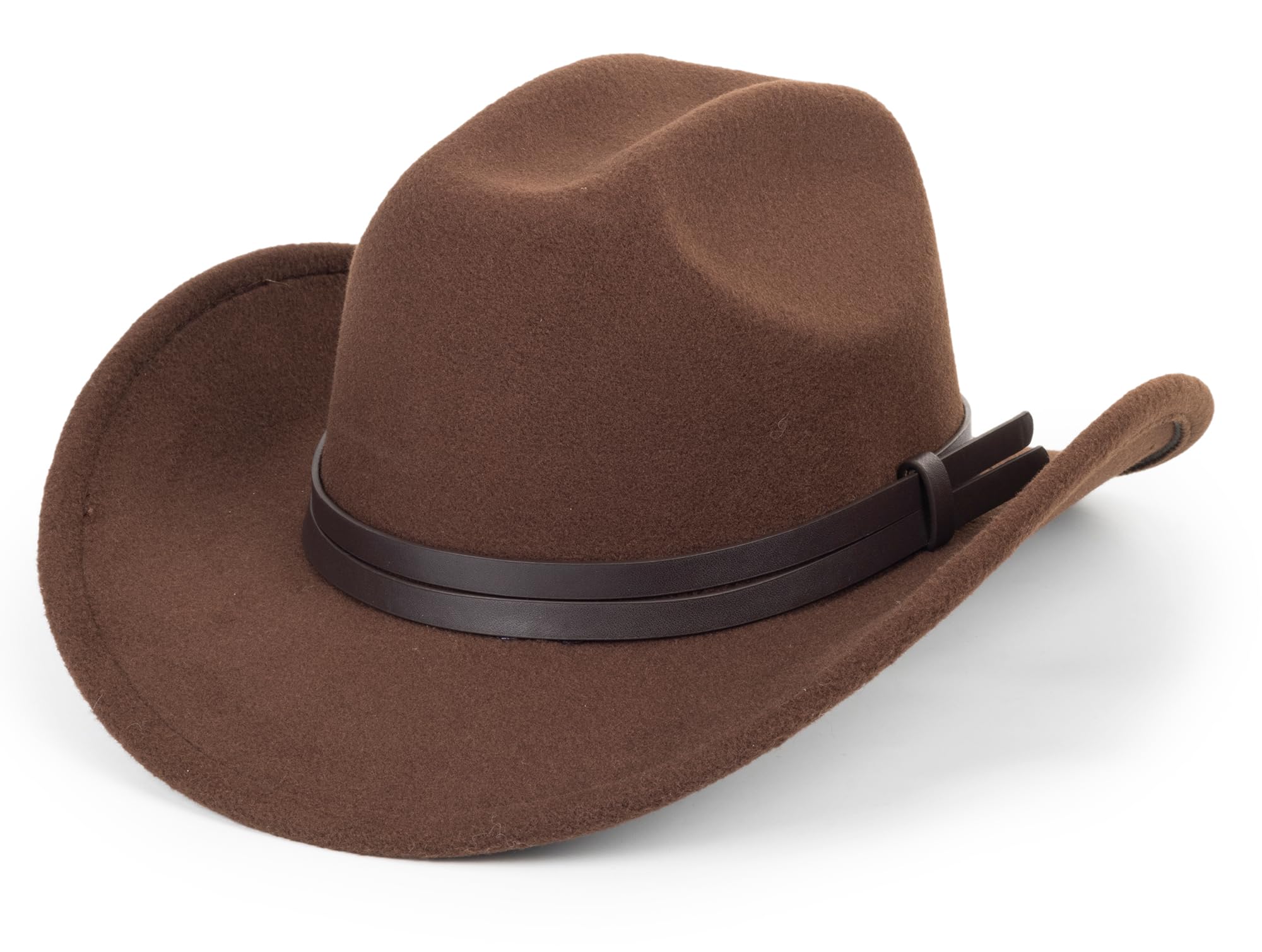 Women's Western Rhinestone Cowboy Hat - Bling Diamond Band Rodeo Fedora