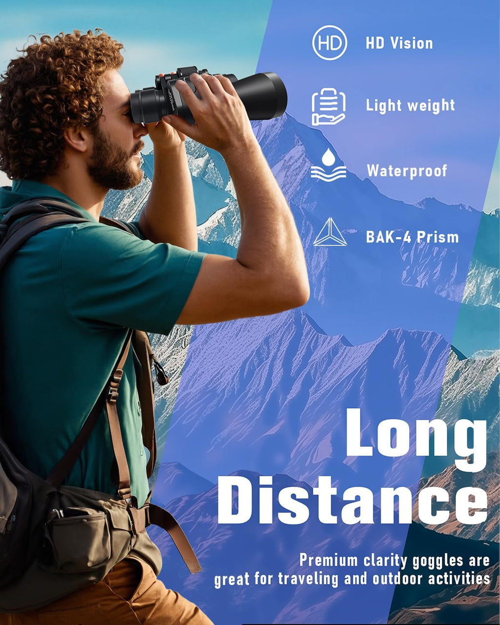 20x50 Binoculars for Adults-High Powered