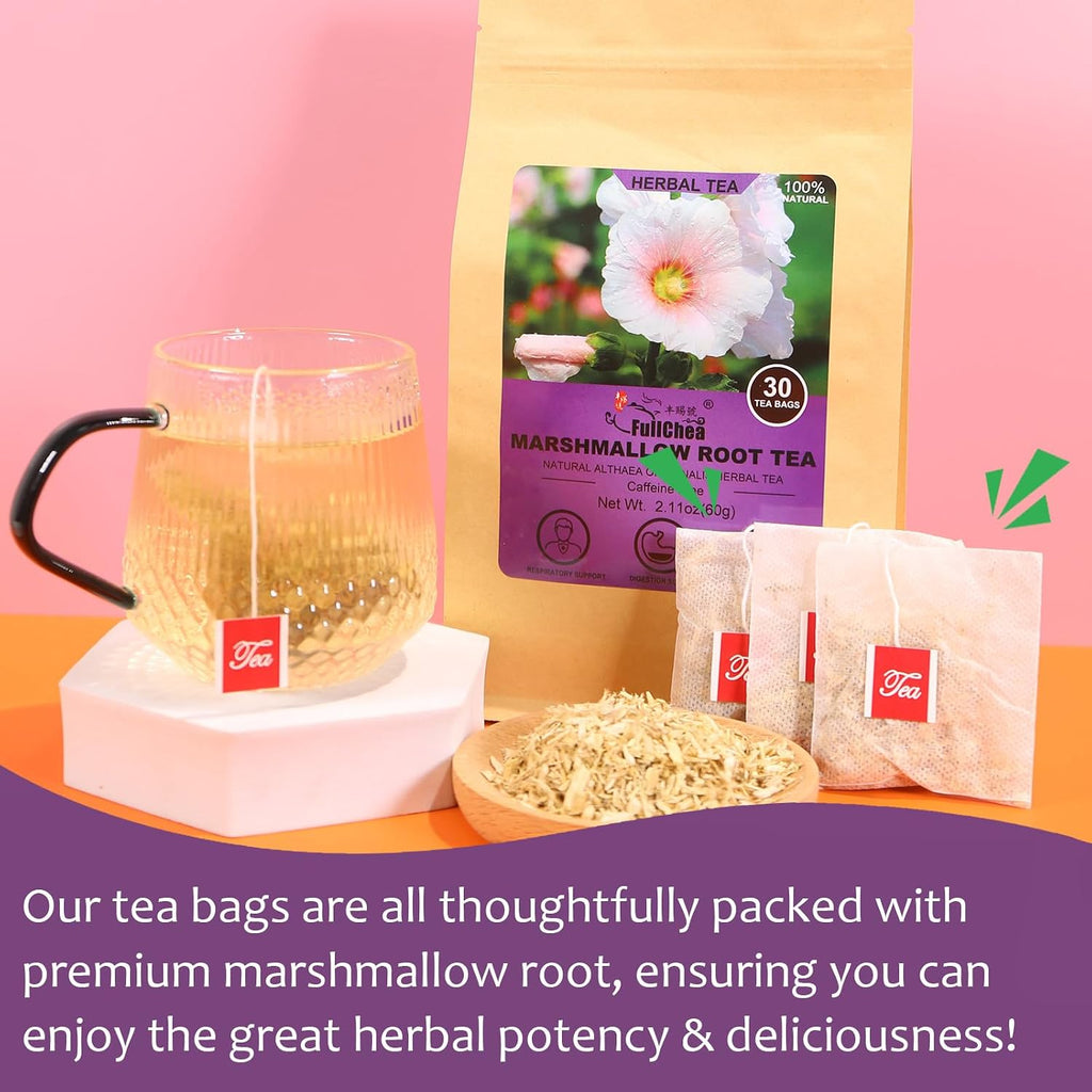 FullChea - Burdock Root Tea Bags, 40 Count, Premium Burdock Root