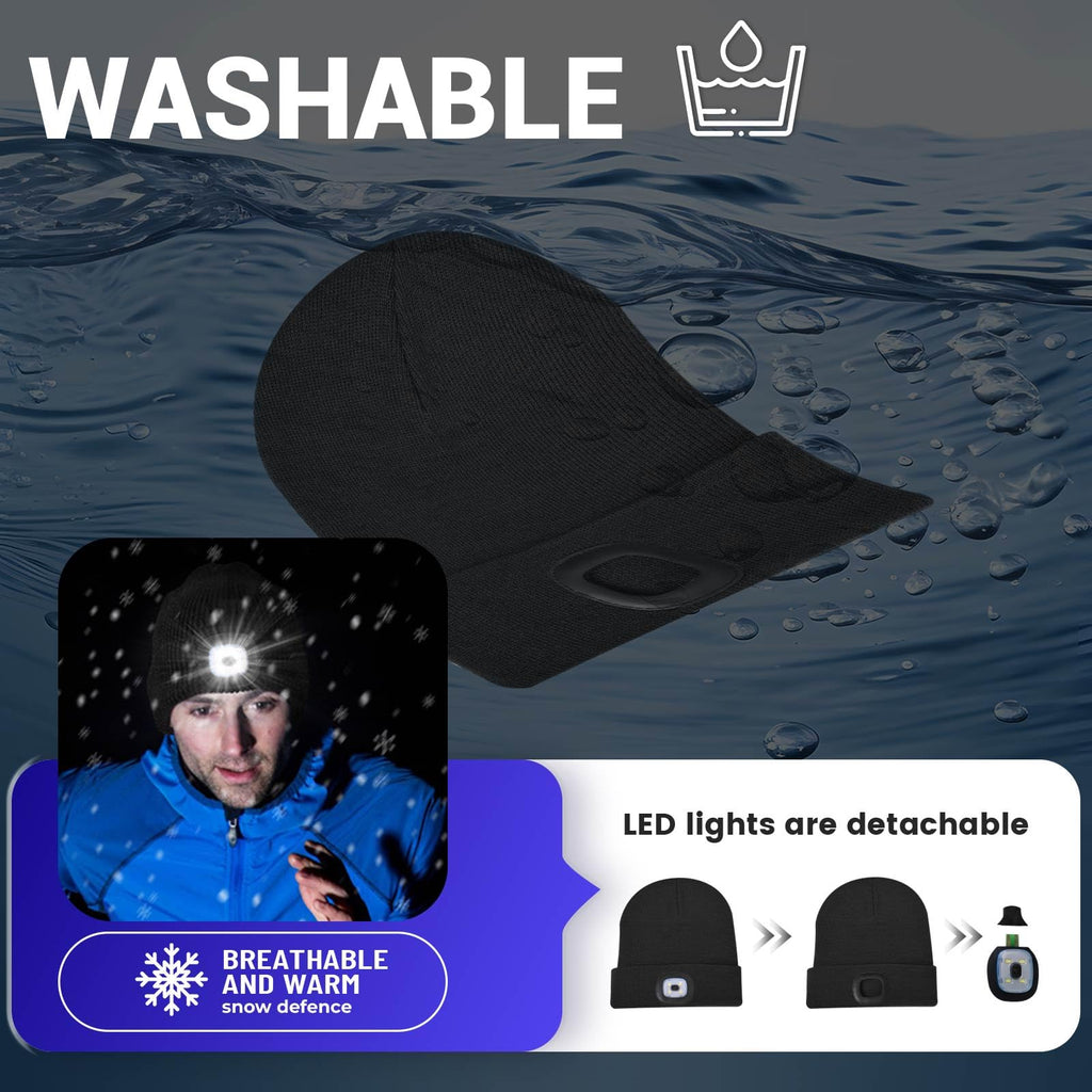 Keains Unisex Beanie with Light