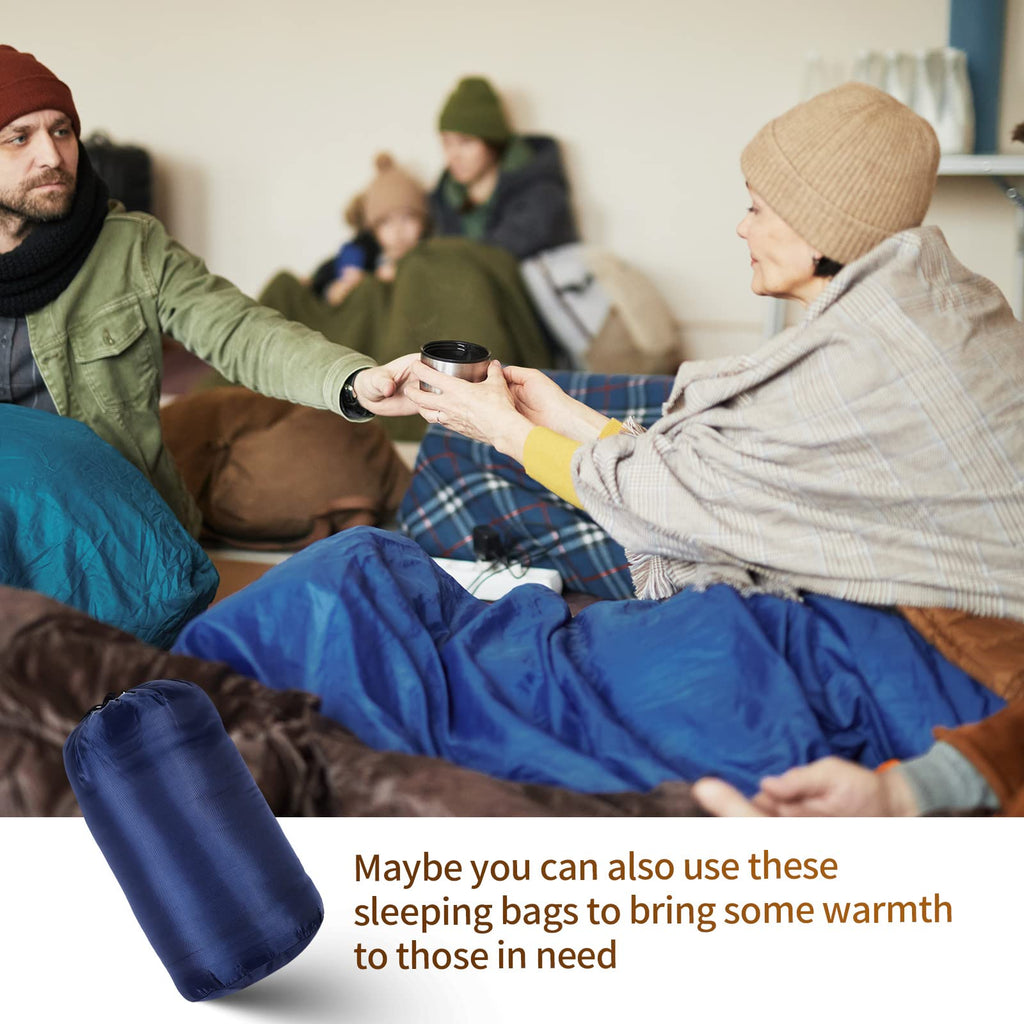 Macarrie 4 Pack 0 Degree Sleeping Bags for Adults