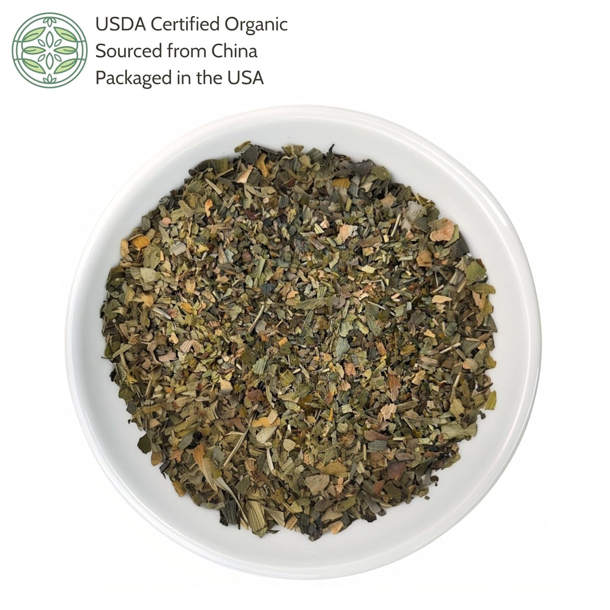 Organic Dried Ginkgo Biloba Leaves 4 oz (113g), USDA Certified Organic Ginkgo Leaf Herb Tea, Ginko Biloba Tea, Gingko, Cut and Sifted