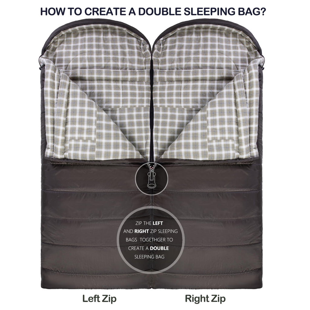 HiZYNICE Sleeping Bags for Adults XXL