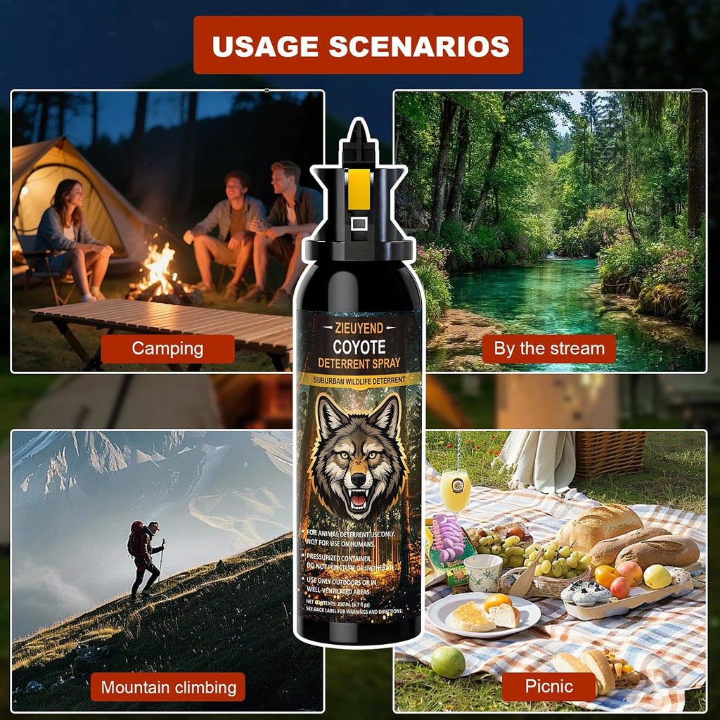 Pepper Spray for Camping & Hiking Protection – Maximum Strength Self Defense