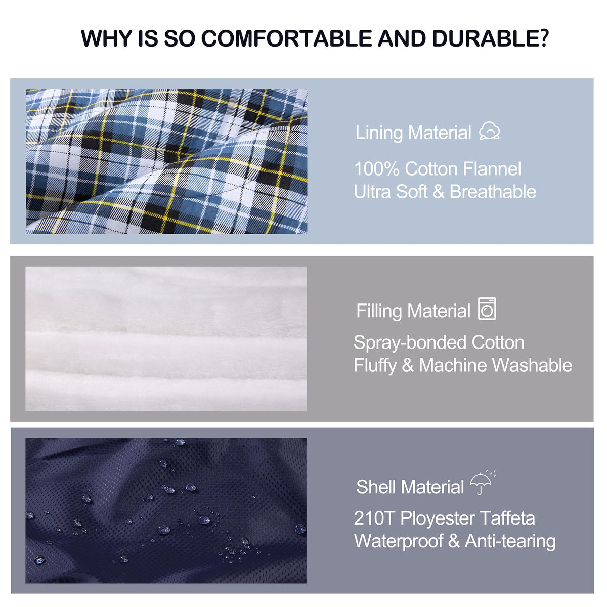 HiZYNICE Sleeping Bags for Adults XXL