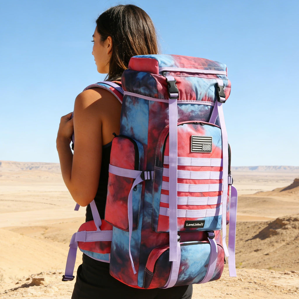 Hiking Backpack 70L/100L Camping Backpack Military Rucksack