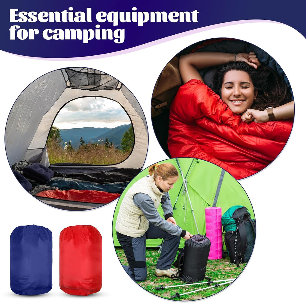 Macarrie 4 Pack 0 Degree Sleeping Bags for Adults