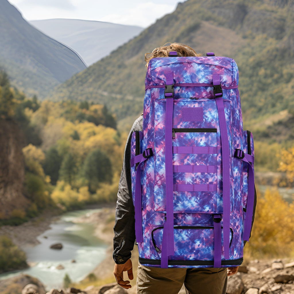 Hiking Backpack 70L/100L Camping Backpack Military Rucksack