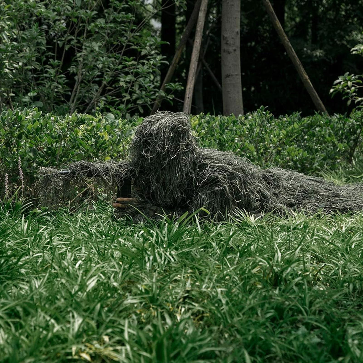 DoCred 5-In-1 Ghillie Suit, 3D Camouflage Hunting Suit