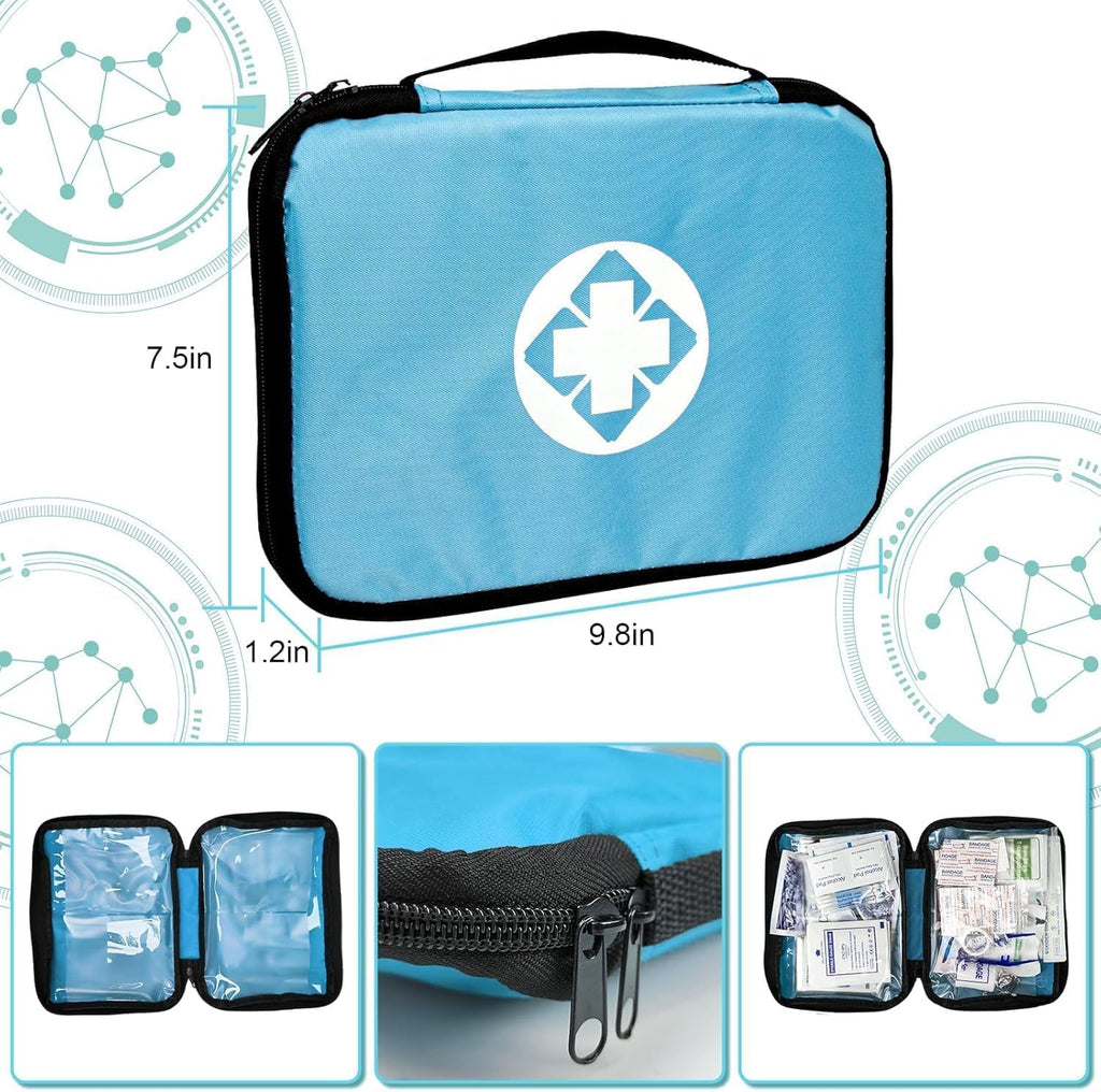 First Aid Kit - 300 Pieces - Car, Home, Camping Essentials