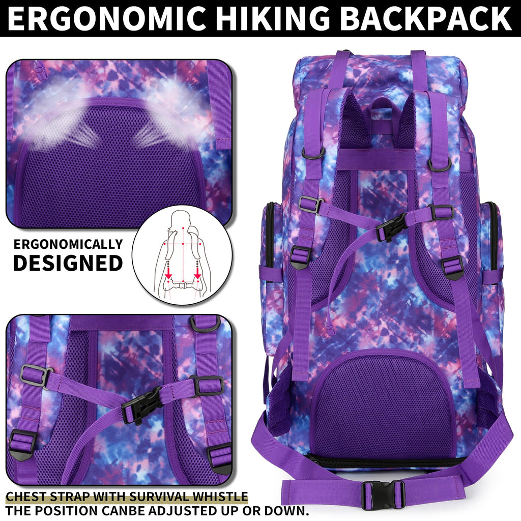 Hiking Backpack 70L/100L Camping Backpack Military Rucksack