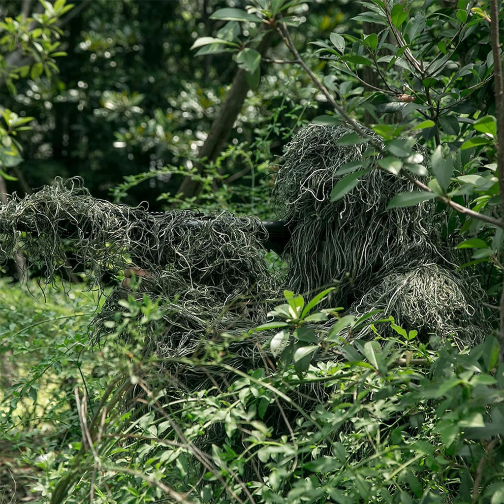 DoCred 5-In-1 Ghillie Suit, 3D Camouflage Hunting Suit