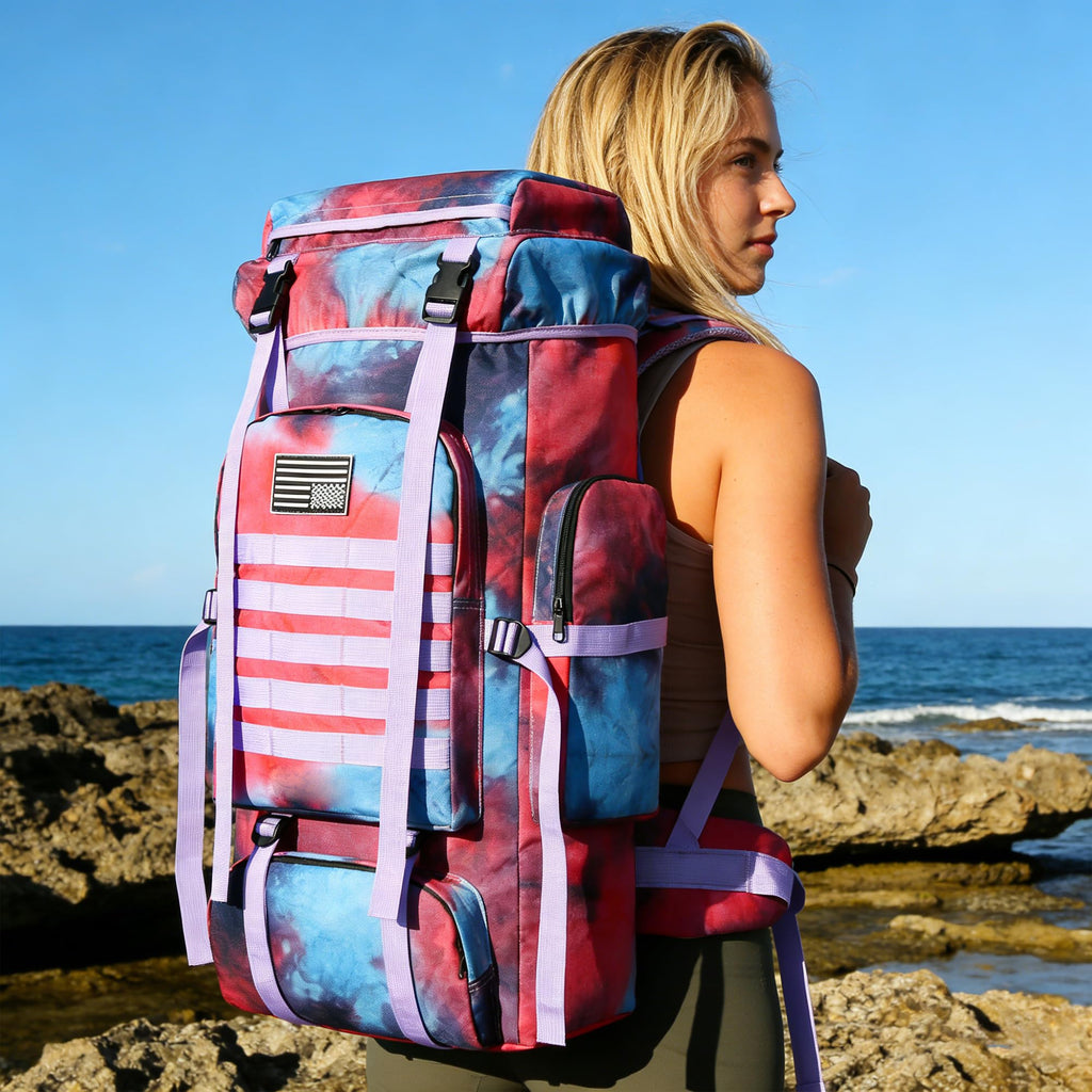 Hiking Backpack 70L/100L Camping Backpack Military Rucksack