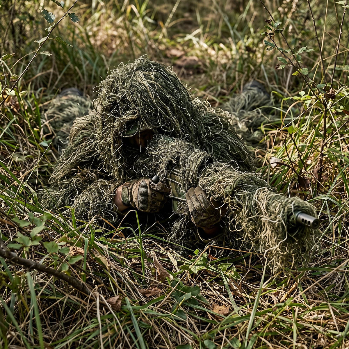 DoCred 5-In-1 Ghillie Suit, 3D Camouflage Hunting Suit