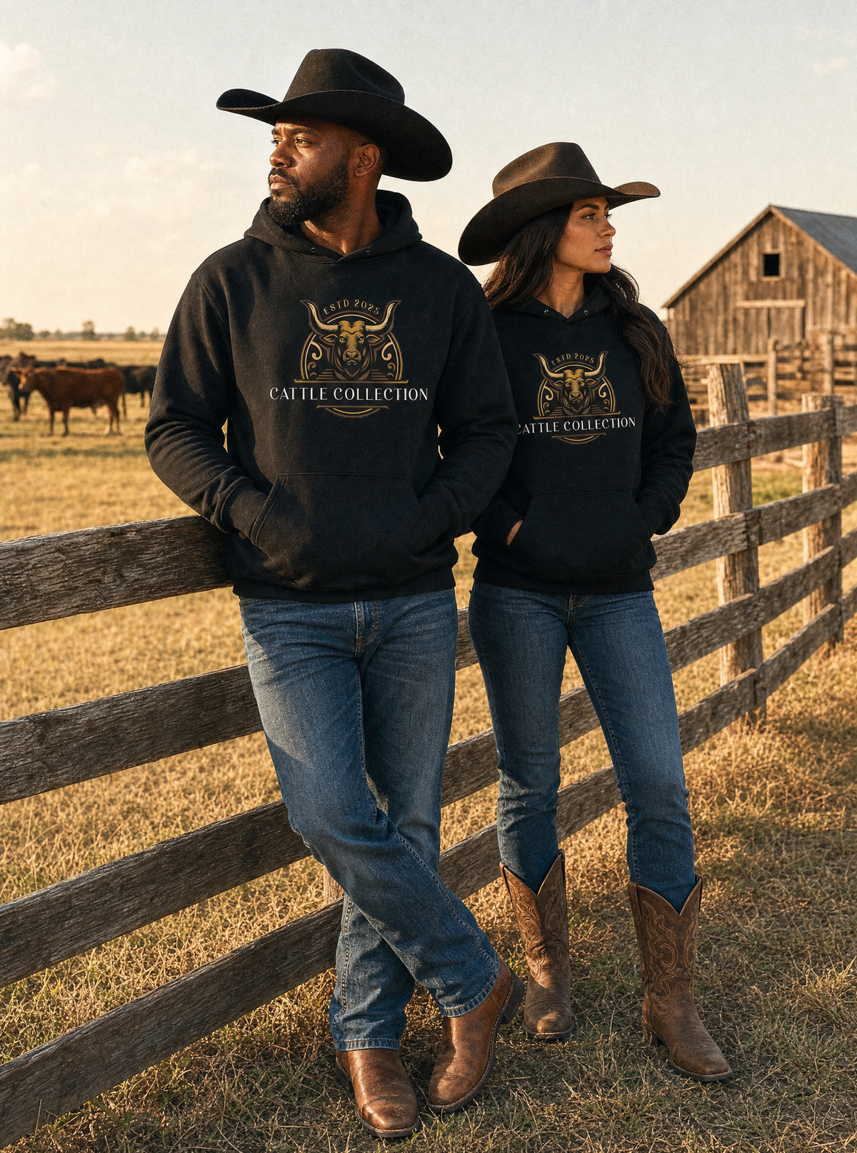 Cattle Collection Unisex Hoodie