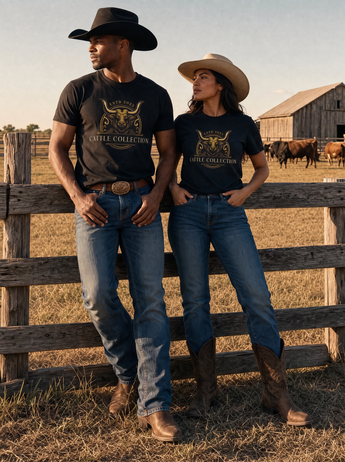 Cattle Collection Short-Sleeve Unisex T-Shirt
