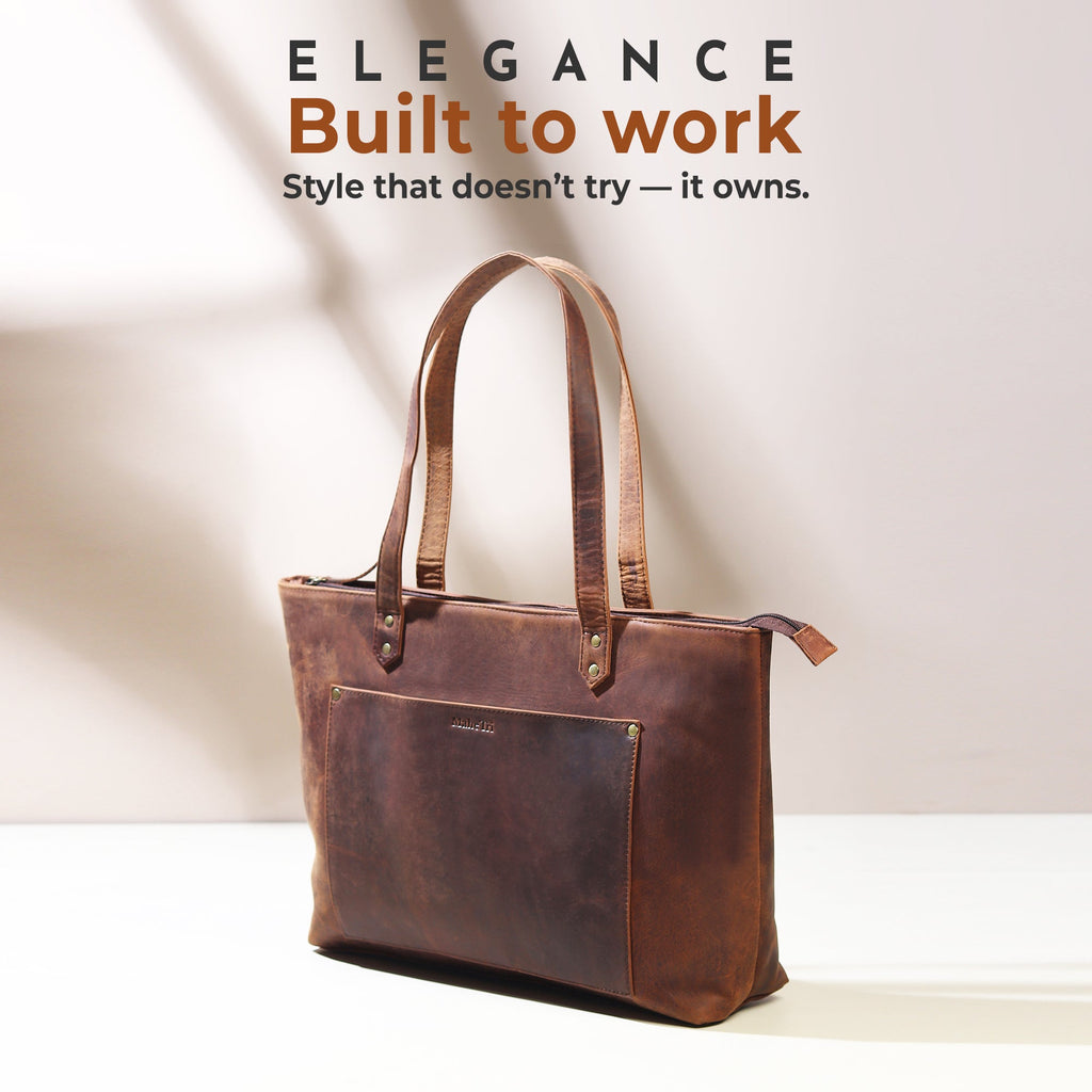 Rachel Large Leather Tote